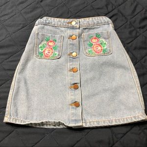 Hayden Girls denim skirt, girl size 7/8, EUC